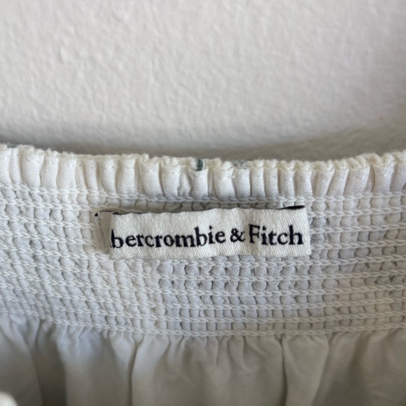 Abercrombie & Fitch Trapeze Mini Dress Smocked XS - Picture 4 of 5